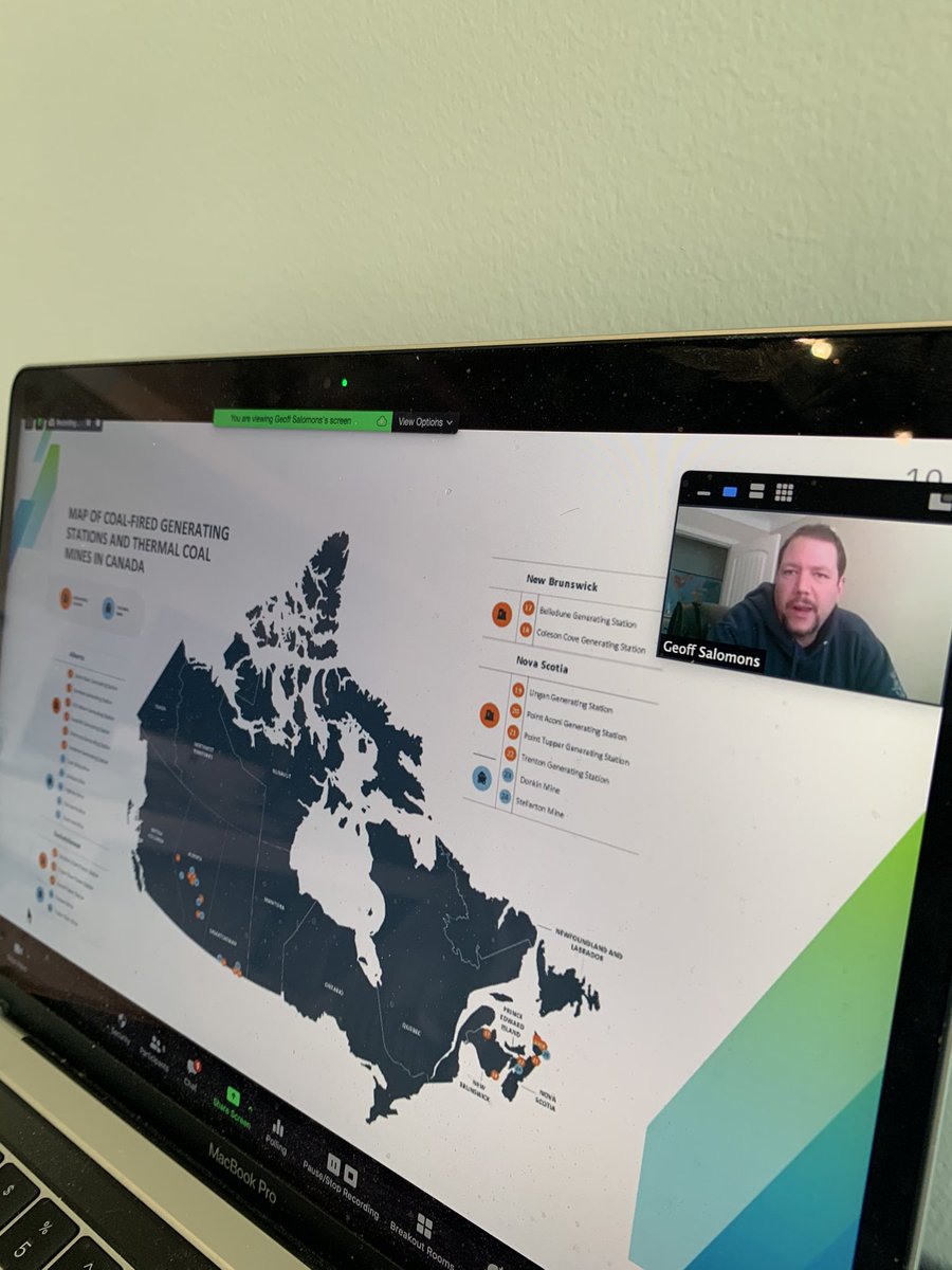 bcshaffer's tweet photo. Timely! @geoffsal took over the guest speaker chair for my masters of public policy class today to talk about his work with the federal govt supporting the affected communities in the coal transition.
Thanks Geoff! 🙏 https://t.co/y5t3YUFHbK