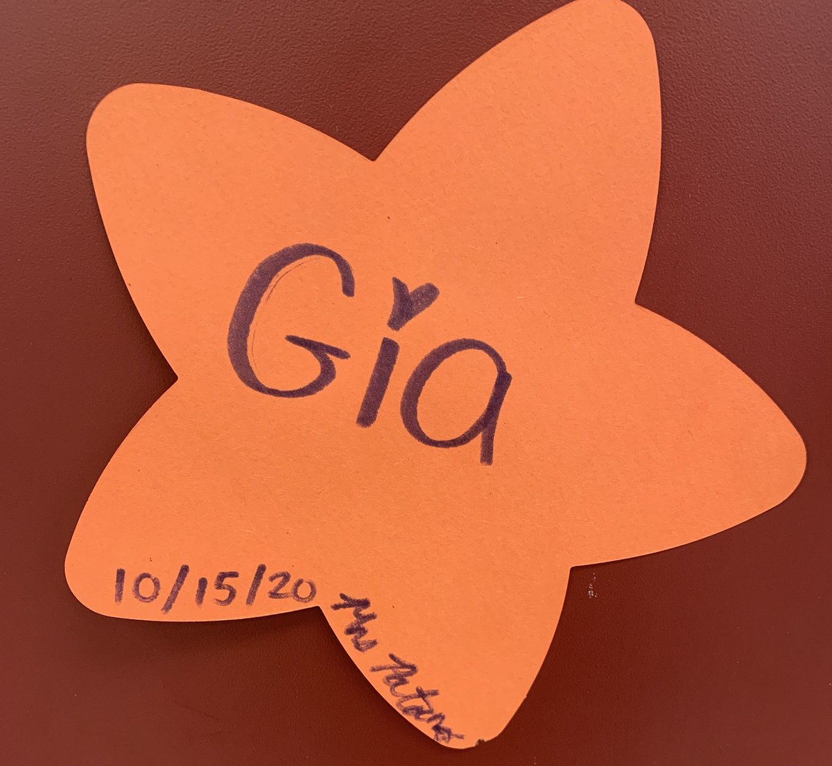 MrsPatouhas's tweet photo. Great job Gia! Secret Star Student of the day! Great job Kinders- 10 Stars! You rock! https://t.co/Kd5S4BRLtI