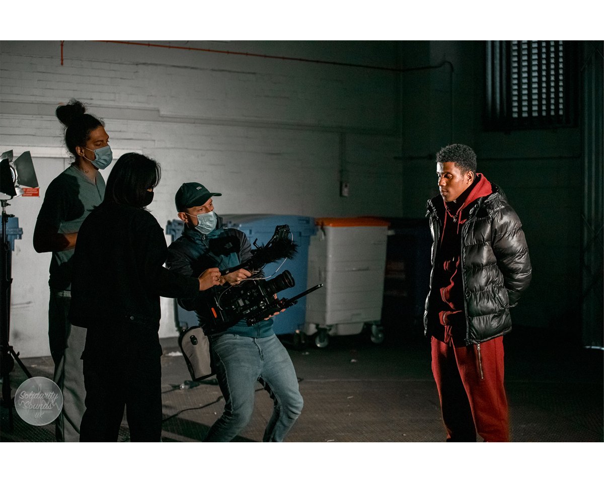 Sol_SoundsUK's tweet photo. Here's a sneak preview of the talented @rhumzy filming a music video  for his powerful song 'Black Wall Street'.
Check out the premiere at our event on the 24th &amp; a live performance from Rhumzy as part of our SSUKradio x @alphasessions talent showcase! Photos Jason Garcia https://t.co/DSFF3XVcbS