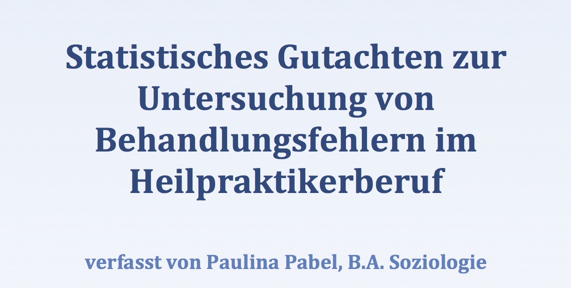 freieheilprakti's tweet photo. Patientensicherheit im Heilpraktikerberuf. Jetzt geht es bei uns Schlag auf Schlag. Das "Statistisches Gutachten zur Untersuchung von Behandlungsfehlern im Heilpraktikerberuf" ist veröffentlicht. Hier geht es zum Download: https://t.co/ssTES9Yj8g https://t.co/ZjJzhK5dg5