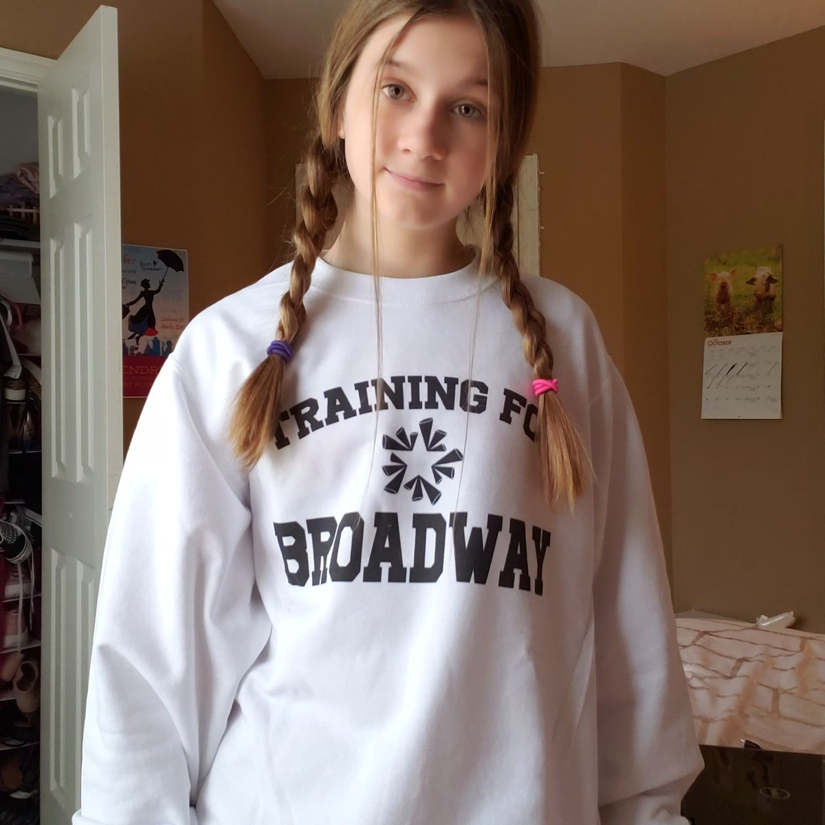 Yay! My new hoodie without the hood🤣 came in!.
#theater <a href="/NTPAOfficial/">North Texas Performing Arts</a>