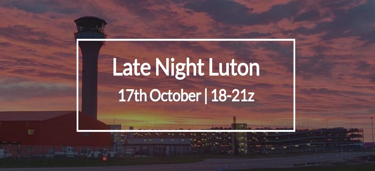 SimverseDiscord's tweet image. Join us on October 17th at 1800z for  Late Night Luton staff-up! More information at fsatc.us/discord 

#AvGeek #fsatc #msfs2020 #flightsim #fsx