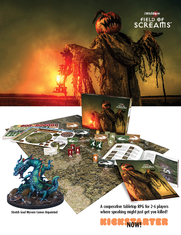 Field of Screams is LIVE! 🎃  
Please join us on Kickstarter for the cooperative tabletop adventure where speaking might just get you killed! kickstarter.com/projects/field… mailchi.mp/795eb48656f6/f…
