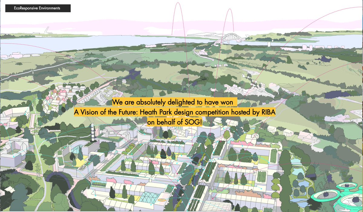 Thrilled to have been part of the team contributing to this winning entry for the <a href="/RIBA/">Royal Institute of British Architects</a> Vision of the Future: Health Park #designcompetition lead by EcoResponsive Environments! #designforwellbeing architecture.com/awards-and-com…