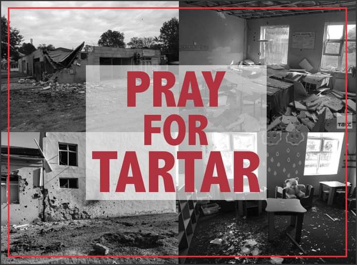 gandabhasanova's tweet photo. Targeting civilians is not war, it is terrorism.
#prayfortartar
#StopArmenianAggression https://t.co/y8HyZIUZRK