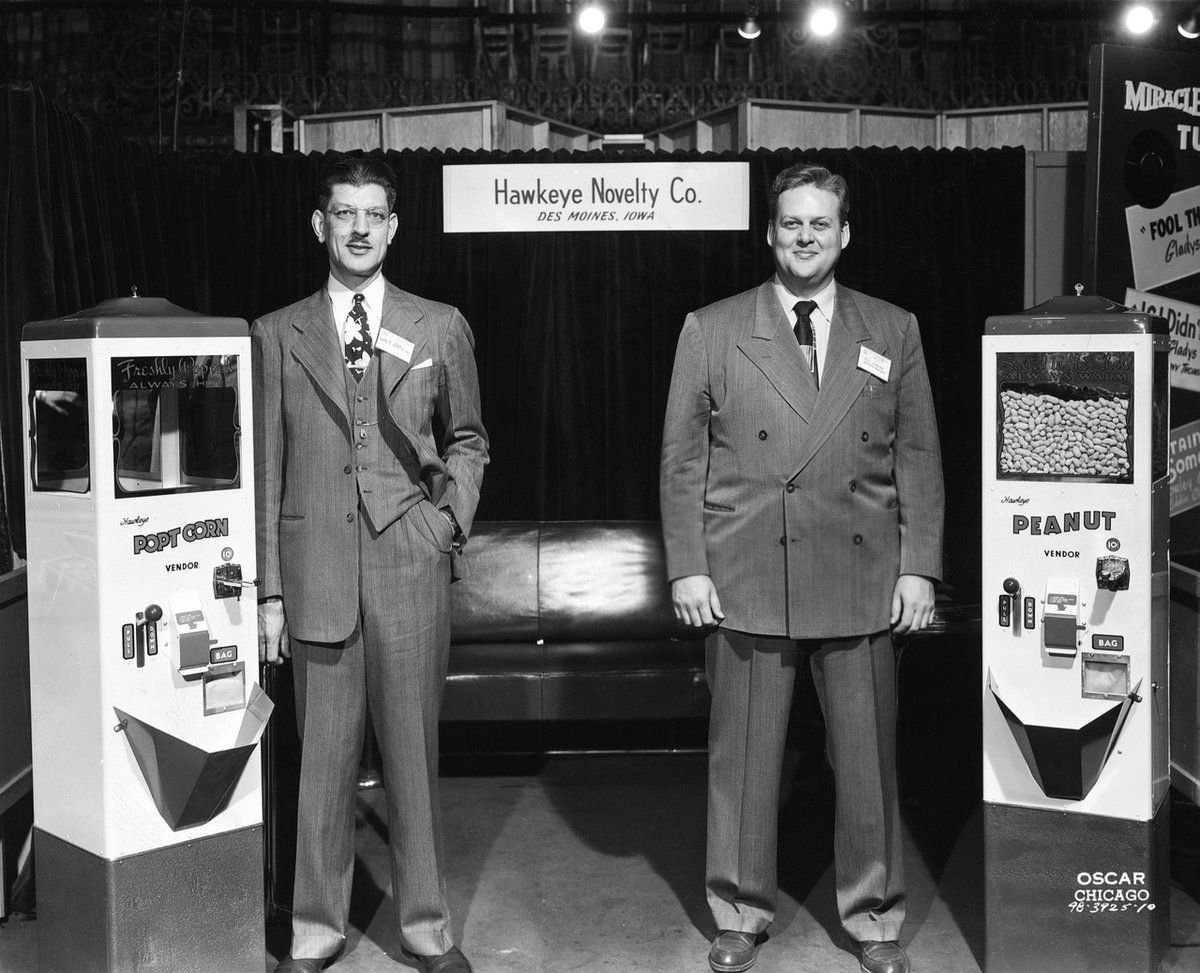 IDSVending's tweet image. #89years ago, F.A. Wittern, Sr. began @TheWittern, our parent company, with an investment of $12.50. The first #dispensingmachine was a penny peanut dispenser. Today, thousands of machines are manufactured every year. We thank our founder for setting an ambitious precedent.