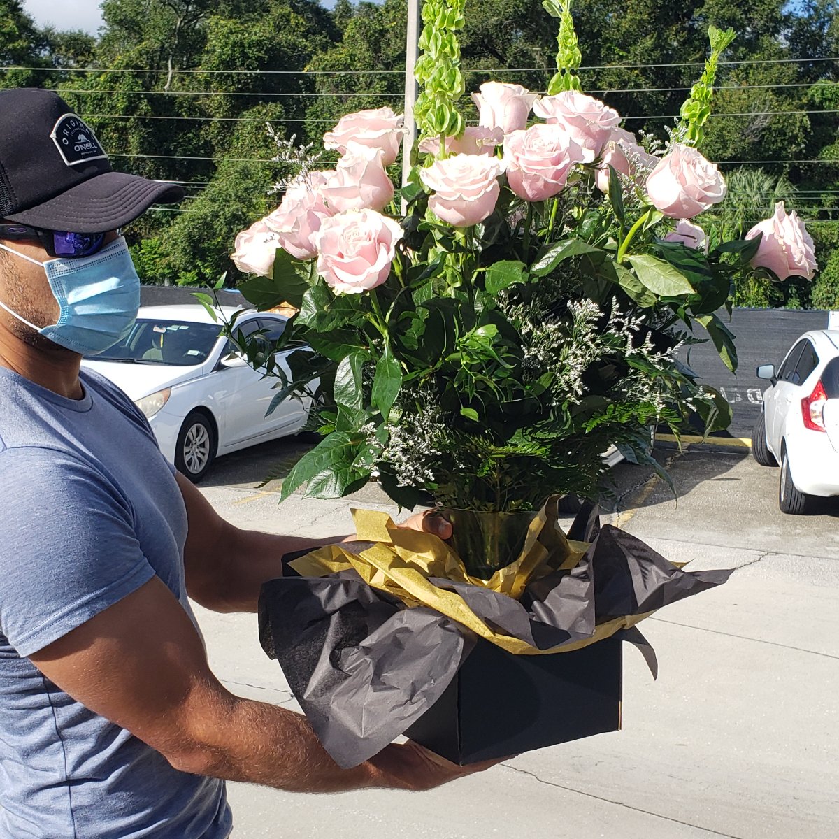 No matter what arrangement we're delivering, you can always be sure that it's been handled with the utmost care.