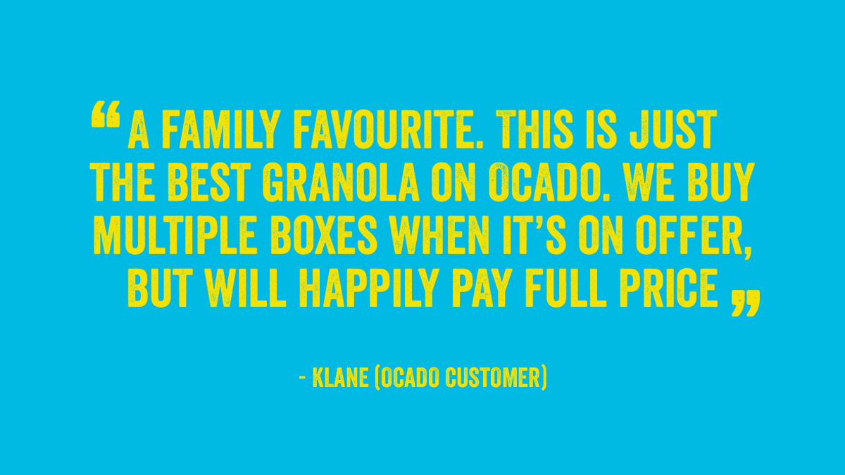 Spooncereals's tweet photo. Big thank you to this kind Ocado customer for stocking up on granola made better - great for the whole fam! 👩👩👧👧
Explore our full range of granolas and cereals via our web shop > https://t.co/vUFcbN7o8C
#makingbreakfastbetter #spooncereals https://t.co/hTbVTgTcK1