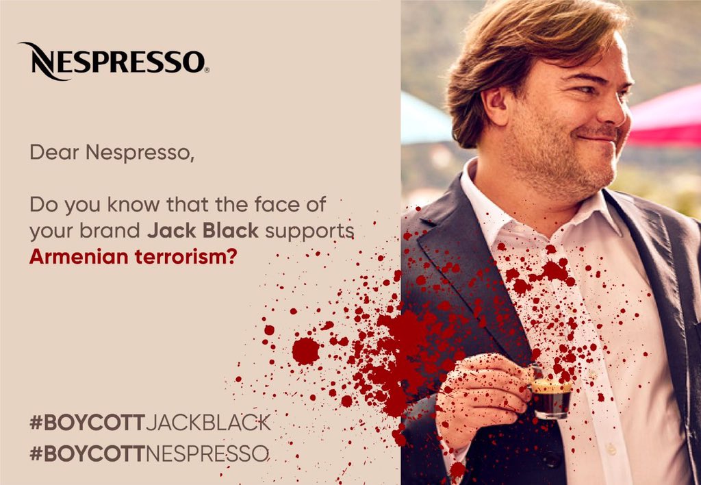 bøf Observere systematisk Nespresso Global on Twitter: "@Real_Gulfam This is a personal position  taken by Jack Black and is unrelated to his previous work for the Nespresso  brand. Nespresso doesn't work with Jack Black any