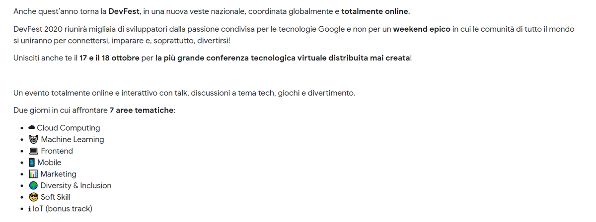 grusp's tweet photo. Siamo felici di supportare #GDGItalia nella sponsorizzazione della #DevFest Italia 2020 🎉
Non perdetevi questo fantastico evento pieno di tantissimi speaker!
Tutti i dettagli su: https://t.co/lbO8sdZcA8
#devfestitalia #devfestita20 #devfest #devfest2020 #gdgfun https://t.co/ILUS0DHJLa