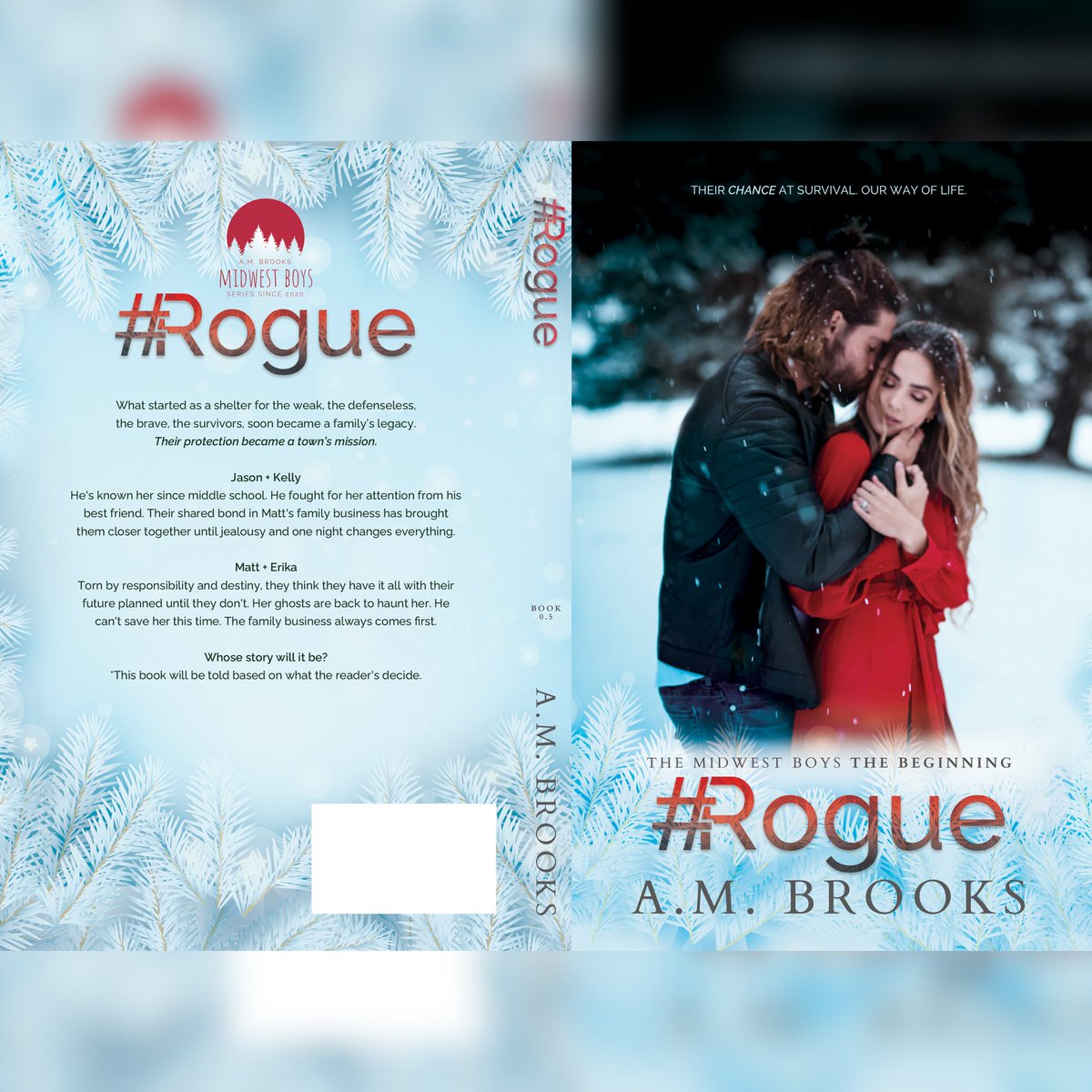 MeganLovesToRe1's tweet photo. #ROGUE @brooksauthor
#RogueCoverReveal #AMBrooks #Book0.5
#MidwestBoys #NewAdultRomance #roguethebeginning #JasonandKelly #MattandErika
RD: 12/3
#SignUp https://t.co/Cz9zxUpK7i
#Goodreads https://t.co/8eUD0tL8V3
#Preorder https://t.co/KnctB5sMVP
Hosted @TheNextStepPR https://t.co/fLu15QP42X