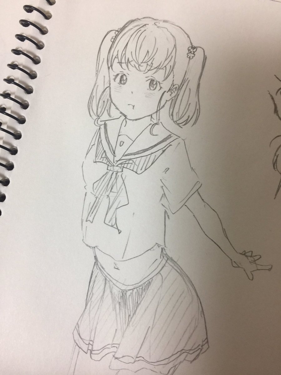 知床鈴を描いたんです
#はいふり 