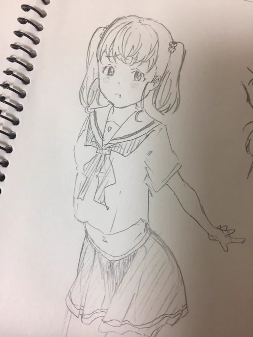知床鈴を描いたんです
#はいふり 