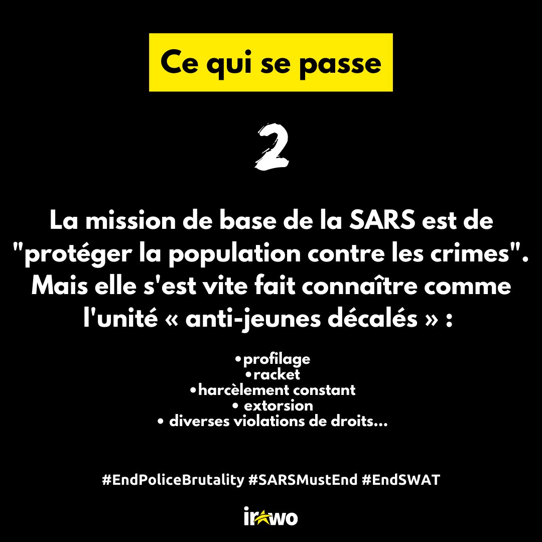 irawotalents's tweet photo. Avant de se commencer le #IrawoTalk dans un moment, revenons sur les points importants du mouvement #SARSMUSTEND ⤵️
#VisualThread https://t.co/BngU77wUsh