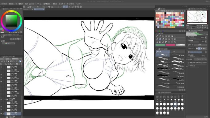 ライブでここまで進みました #今日のライブ進捗 https://t.co/8rW4lPNZGp 