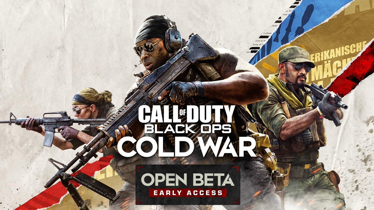 MrDalekJD's tweet photo. 🚨Black Ops Cold War Beta is officially LIVE on all platforms! 🚨

XBOX PLAYERS - I have 30 EARLY ACCESS beta codes to get you guys in the beta EARLY before it goes open this weekend! To enter:

▶FOLLOW me: @MrDalekJD 
▶RETWEET this tweet!

Good luck! https://t.co/jF0SttjzVq