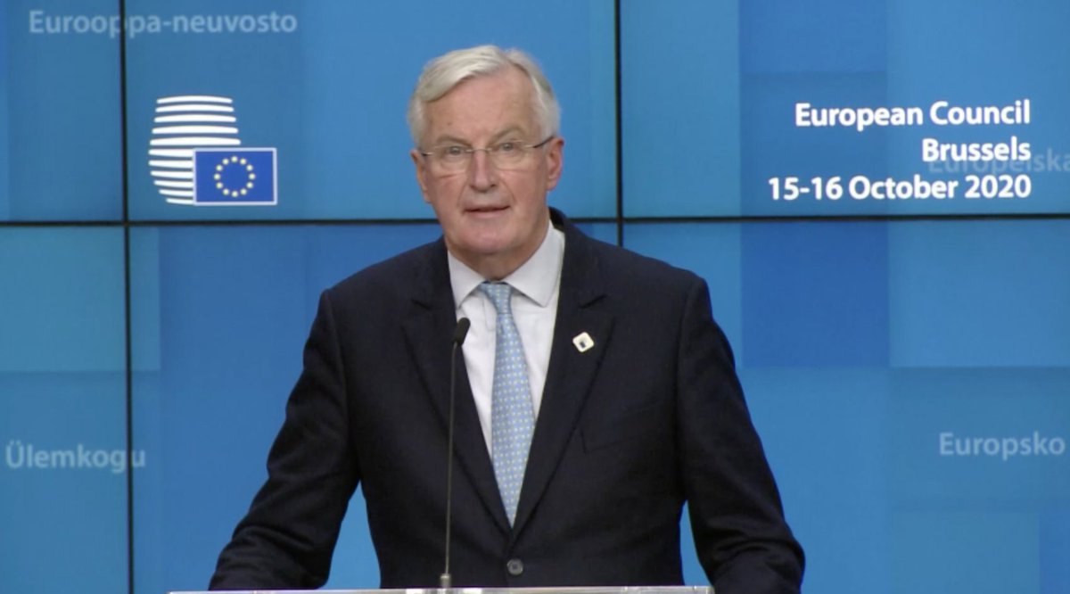 Barnier says he has set out a schedule for two more weeks of talks, 1st in London then in BrusselsIt's up to UK negotiator David Frost whether he'll accept the invitation“We are determined to reach a fair deal with the UK and we will do anything we can, but not at any price"