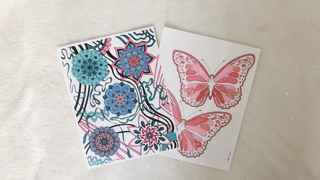 707hub's tweet photo. CREATIVITY KIT: Adult Coloring Book! Look how cute these turned out! Want to pick up or download a copy? Sign up in our bio 😊 https://t.co/hrmaz0Zq59