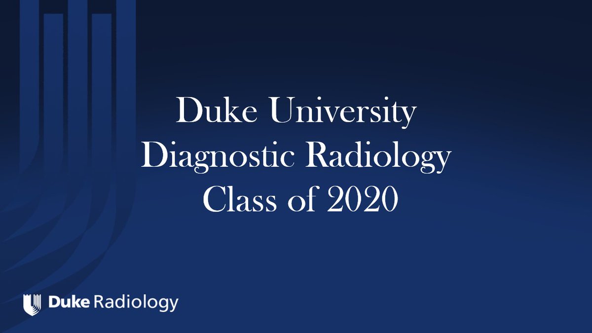 Duke Radiology (@dukeradiology) on Twitter photo Congratulations <a href="/DukeRadiology/">Duke Radiology</a> 2020 Resident Graduate Award Recipients!
#radres
ow.ly/KDv450BTAWh Congratulations <a href="/DukeRadiology/">Duke Radiology</a> 2020 Resident Graduate Award Recipients!
#radres
ow.ly/KDv450BTAWh