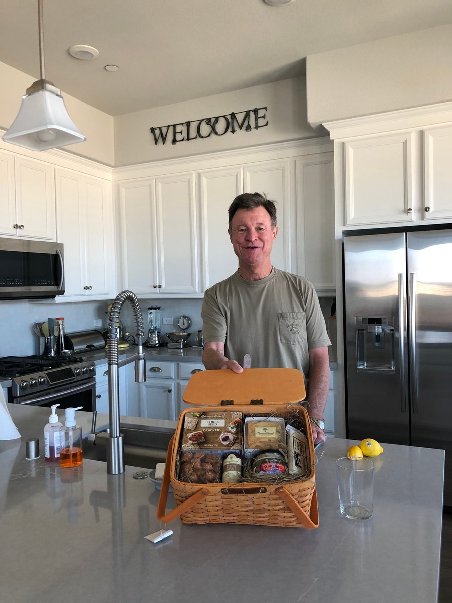 FLDCP1's tweet image. Many thanks to Bob Caine pictured here in his new home in California with the farewell gift the #FLDCP Board sent him. Bob was  the founder of #FLDCP and served as the Chair of the group for many years!