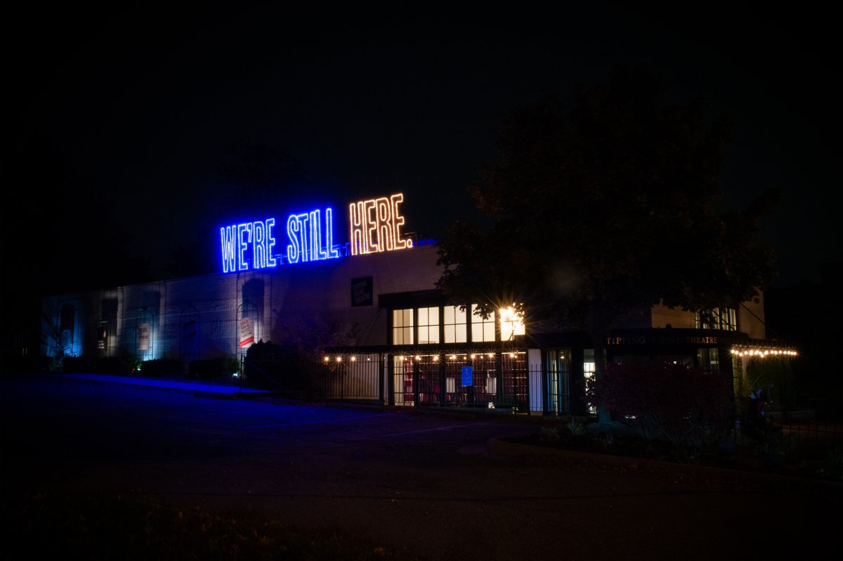 chuckgaidica's tweet photo. Please continue to support local theaters. There are many ways you can help Tipping Point Theatre. #wearestillhere
https://t.co/DtkI1RVfSB https://t.co/powpL2FPV6