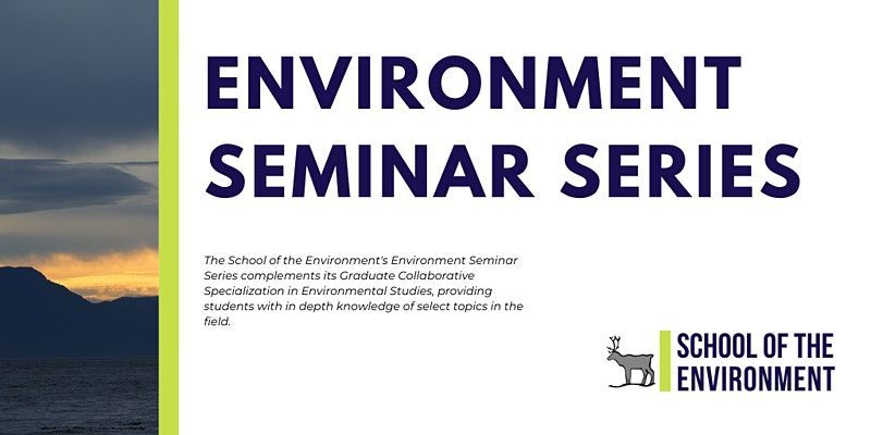 UofTenvironment's tweet photo. ENV Seminar Oct 21, 12-2PM "Statistical Ecology: What is it?" with Prof Vianey Leos Barajas. She will present statistical research for the analyses of animal movement and behaviour, and cover other common research areas in statistical ecology.
Register https://t.co/xccWR4KAyv https://t.co/zprvJoLgfR