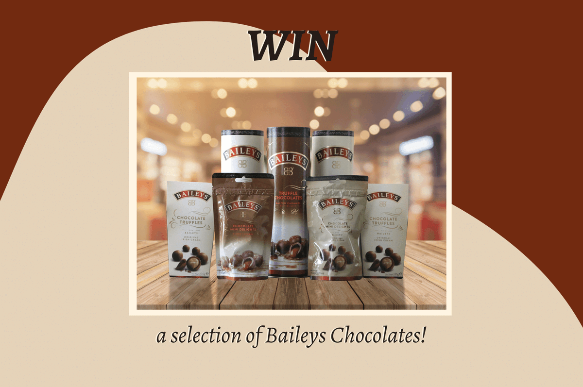 baileyschocs's tweet photo. 🌟 WIN A SELECTION OF BAILEYS CHOCOLATES! 🌟
Fancy winning a selection of luxury Baileys Chocolates? Good news... we've one to give away! To enter simply visit: https://t.co/Dx91gvARos

Good luck everyone!

#SupportIrish #BaileysChocolates https://t.co/zxi00isHr5