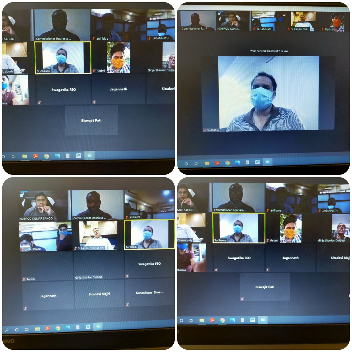 RourkelaMC's tweet photo. #Team Rourkela Municipal Corporation interacted with Bulk Waste Generators (BWGs) of the city through virtual platform. The #BWGs are informed that #RMC to start #ExpressService for them especially, for Hotels & Restaurants. @CMO_Odisha @SecyChief @MoSarkar5T @HUDDeptOdisha https://t.co/43D1H2mv8c