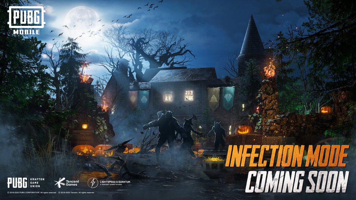 A favorite mode is returning from the dead this spooky season! 🎃 

Prepare for the infection! 👉 pubgmobile.live/Halloweeks