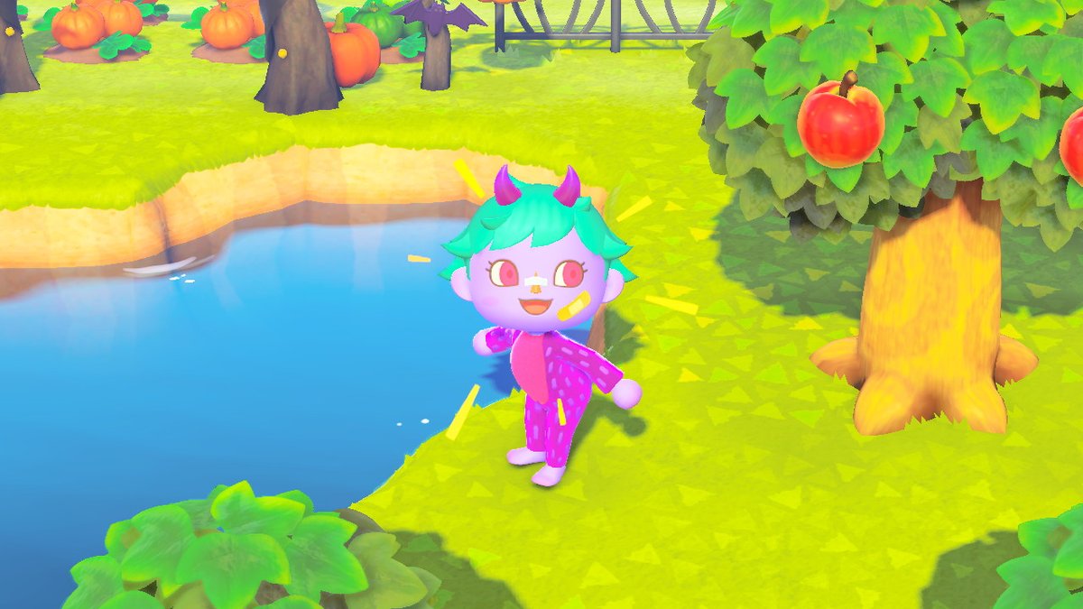 MadiasHell's tweet photo. I still love expressing myself through dress up in AC. it never gets old! #AnimalCrossing #ACNH #NintendoSwitch https://t.co/MWeZlEfTR9