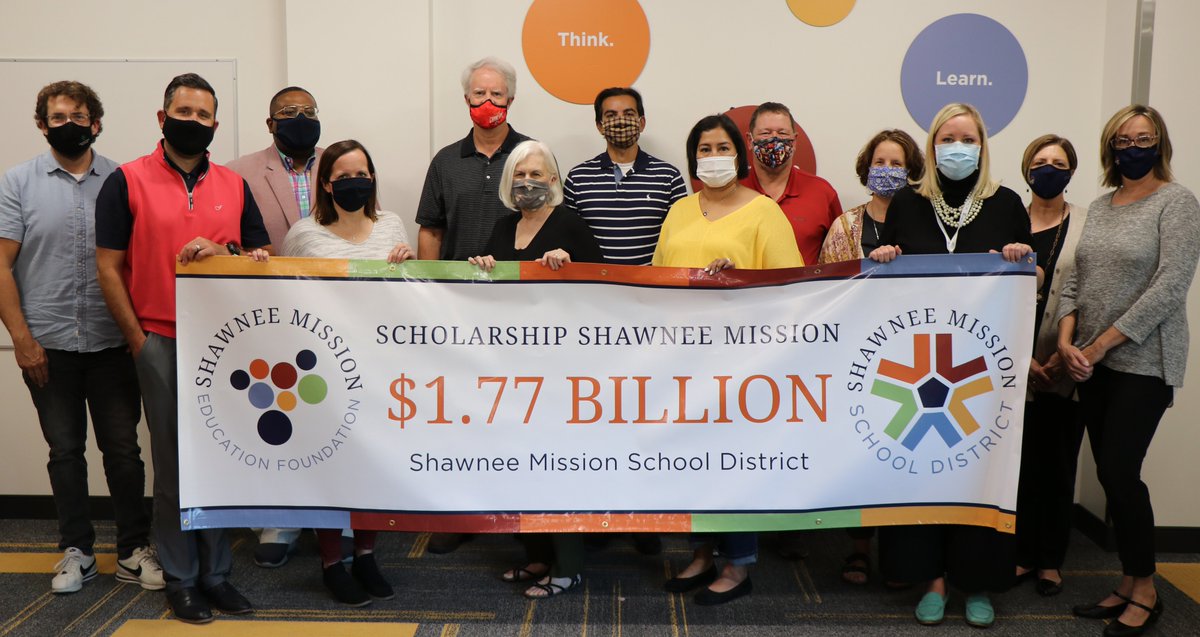 Our @thesmsd seniors really outdid themselves this year! $1.77 BILLION in total scholarship offers through <a href="/Scholarship_SM/">Scholarship Shawnee Mission</a>! Congratulations to all the students who received offers and thanks to the more than 40 colleges participating in the <a href="/theSMEF/">Shawnee Mission Education Foundation</a> program!