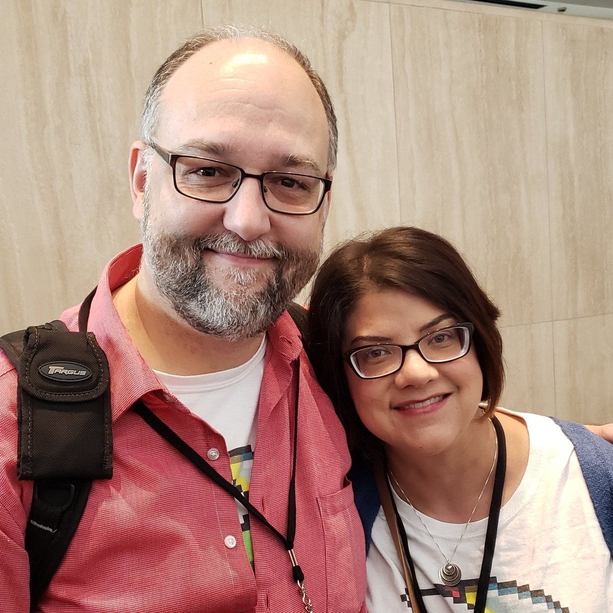 MightyQDawg's tweet photo. We conclude our #VirtualPRGEWeek reflections with #PRGE2019. More good times at the annual #CartridgeClub dinner, hanging out in one (of several) lines, and a glimpse of a future that should have been. https://t.co/q8IWiKmhoB