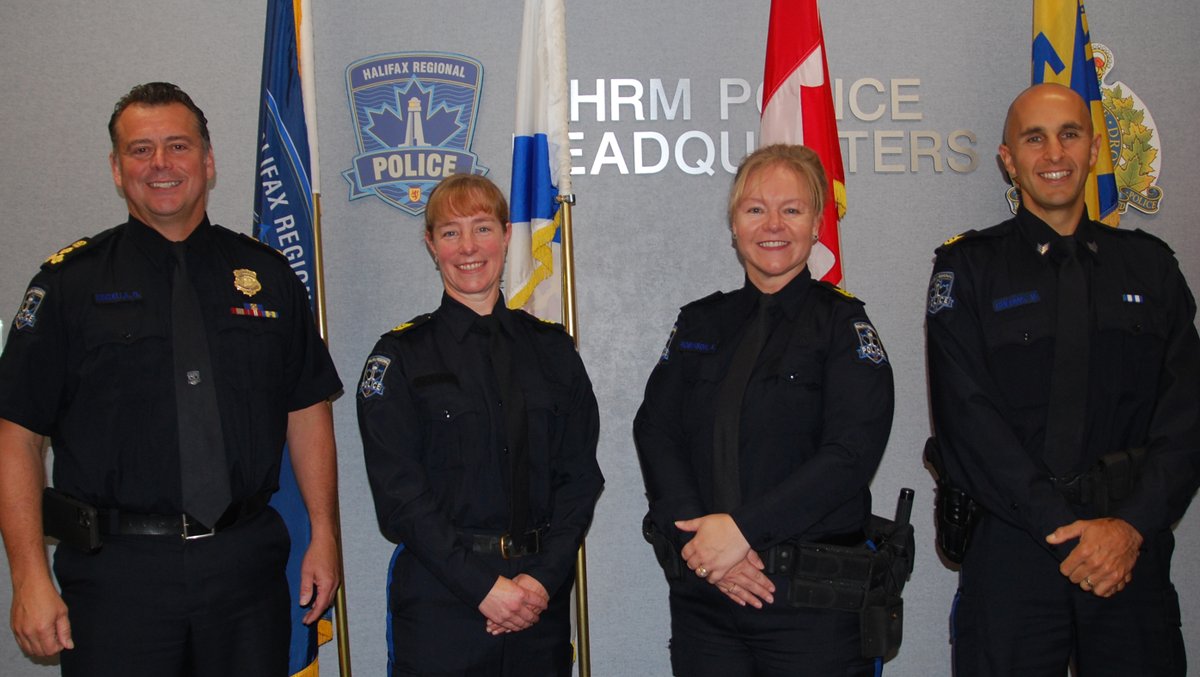 I was honoured to promote three of our Sergeants to Staff Sergeants today. Join me in congratulating S/Sgt. Christina Martin, S/Sgt. Kim Robinson and S/Sgt. Monier Chediac on their dedication, hard work and well-deserved promotions.