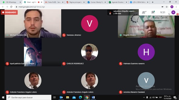 SENAenBolivar's tweet photo. #SomosSENA| 9 Proyectos de aprendices de la Red de Ventas del Centro de Comercio y Servicios, presentan #AEstaHora su modelo de negocio mediante la metodología 'Elevator Pitch'🗣️, donde de manera rápida exponen producto o servicio, imagen, prototipo y estrategias de mercadeo 💲✅ https://t.co/ZxgZ6zjNmW