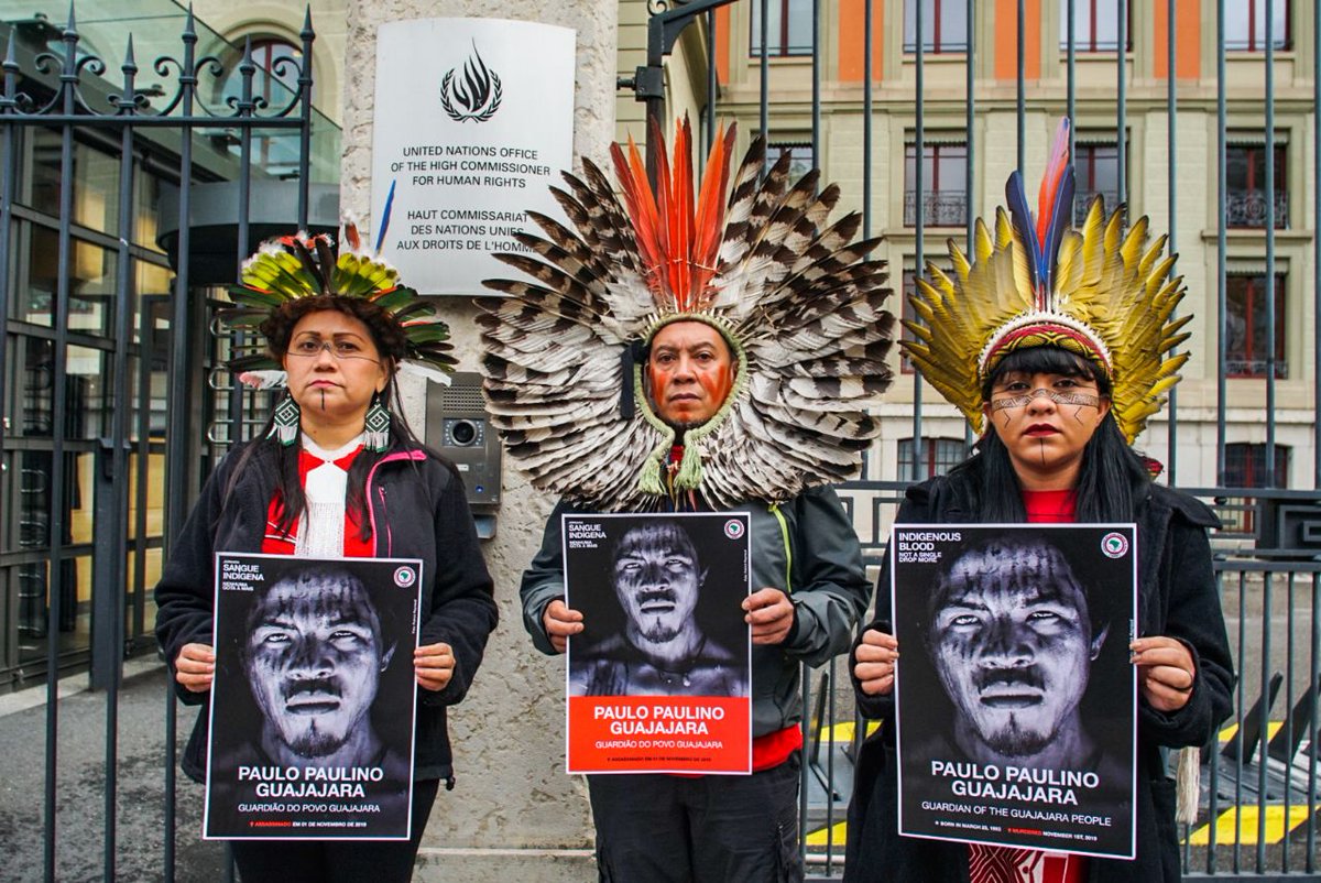 democracybrazil's tweet photo. We strongly support @ApibOficial's tireless work to protect the Amazon rainforest and Indigenous Peoples who are under constant assault. They were just awarded the Letelier-Moffitt Human Rights Award from @IPS_DC. 

#IndigenousLivesMatter  #NotASingleDropMore https://t.co/vO6IUdM9Mc