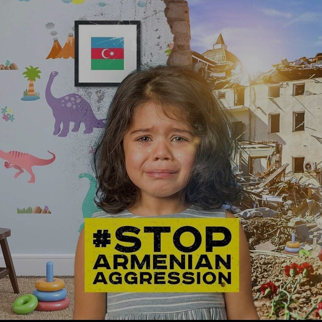 #StopArmenianAggression 
#KarabağAzerbaycandır 
#PrayForGandja 
#PrayForGanjaCity