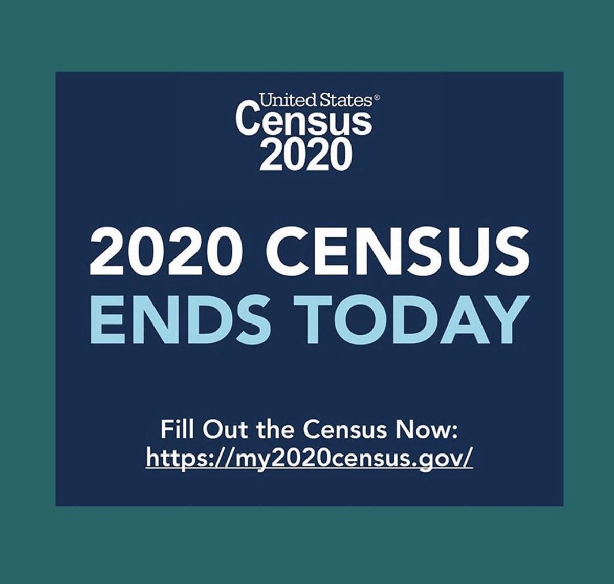 TrueStarChicago's tweet image. Don't delay -- today is the last day to respond to the 2020 Census! Head to my2020census.govRIGHT NOW to be counted. #MakeILCount #CookCountyCensus #ILCountMeIn2020 #GetCounted