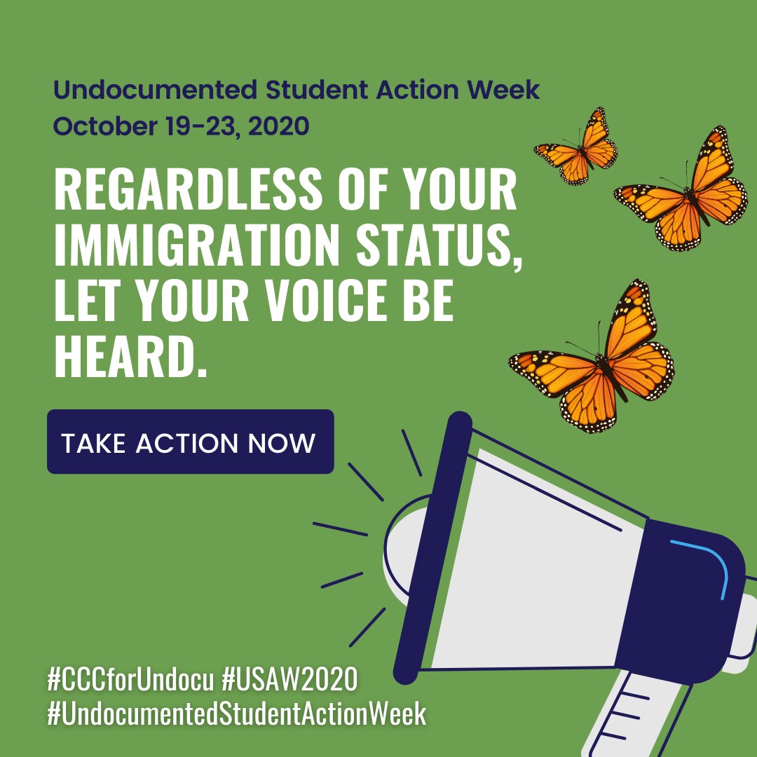 SDCCEEDU's tweet photo. Follow @CalCommColleges and #cccforundocu to keep up with all of the Undocumented Student Action Week activities at our #CACommColleges. #CCCforUndocu #UndocumentedStudentActionWeek https://t.co/SrjAC0E4Yl