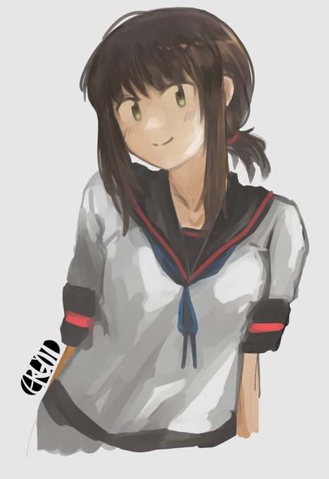 重武装、そして凌波性に優れた艦娘 