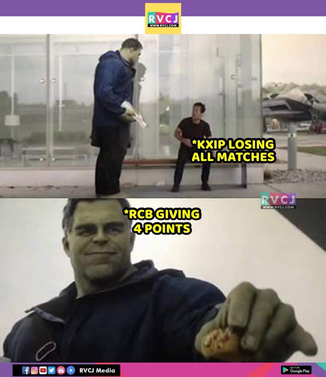 4 Points for KXIP
#IPL2020 #RCBvKXIP