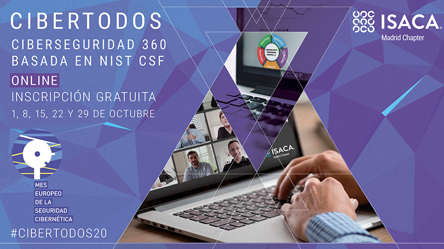 inigoladronm's tweet photo. Artículo general sobre el excelente Congreso #CiberTodos20 de @ISACAMadrid "La #Ciberseguridad 360 basada en el #NIST CSF", por @inigoladronm, @DerechodelaRed. 

https://t.co/ZR5o5HdXko

#ECSM #MECS #ESMO #CyberSecMonth #CybersecurityMonth #EuropeanCybersecurityMonth #OctoberNIS https://t.co/OVvCMHd60g