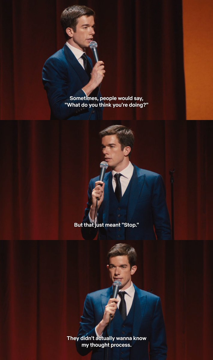 John Mulaney Quote / Every Book On Your English Syllabus Summed Up In