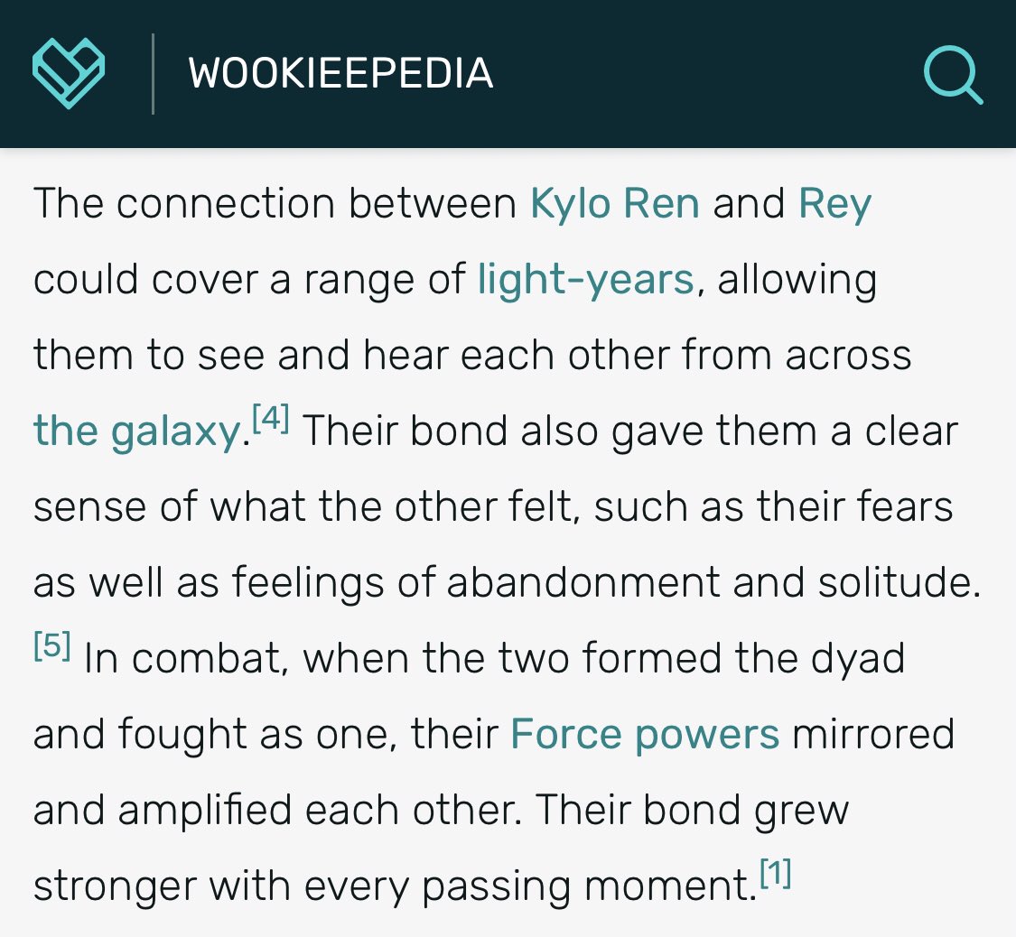 Let’s sit with the term dyad within the SW universe for a sec