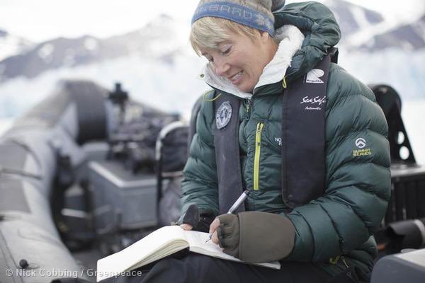 Emma Thompson backing Nunavut community in a fight against seismic testing.  https://www.ctvnews.ca/mobile/sci-tech/emma-thompson-talks-arctic-climate-change-bridget-jones-and-trump-1.3044363