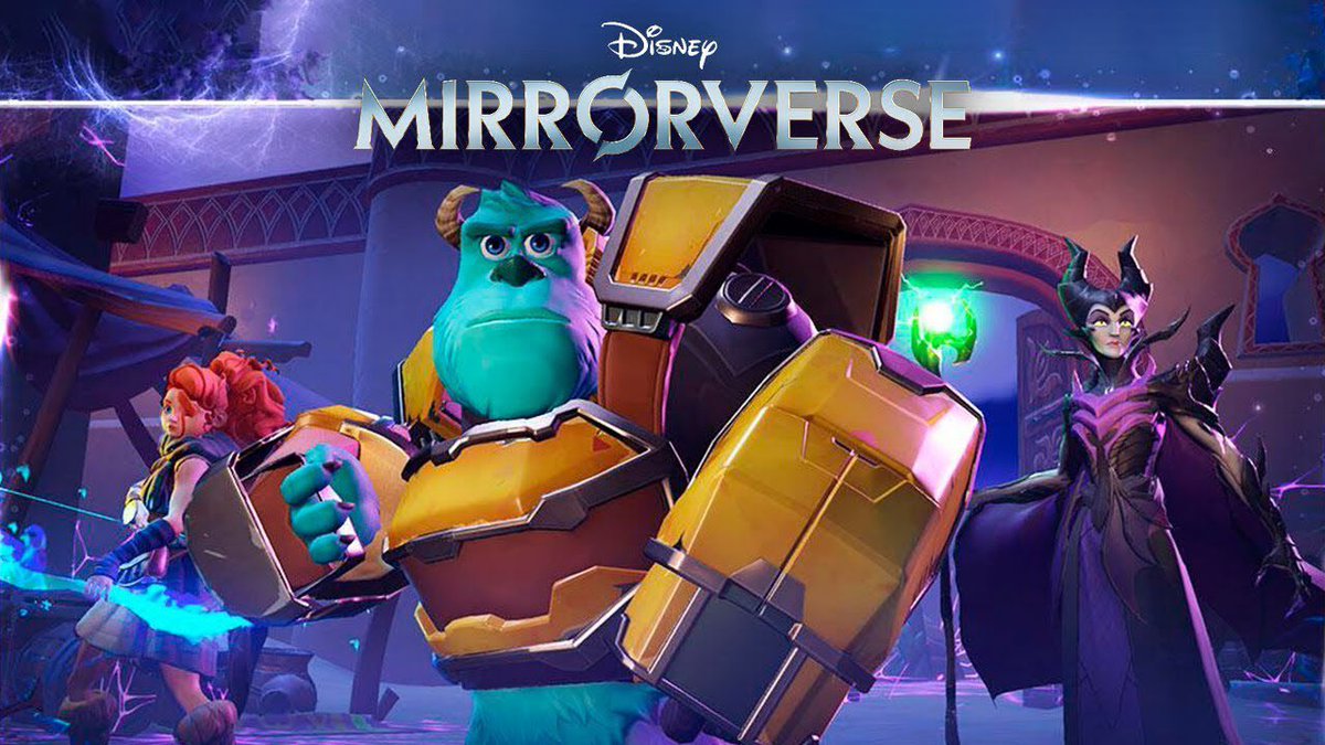 Disney’s making a mobile game called Mirrorverse, starring alternate universe versions of their characters with badass redesigns, and I can’t believe this is realSULLEY’S WEARING FUCKING POWER ARMOR