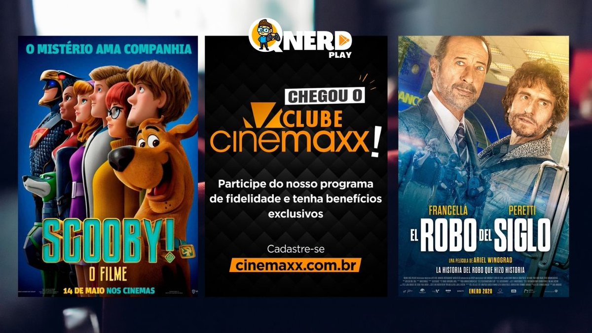 nerd42x's tweet photo. EM CARTAZItaperuna – Scooby Doo e Roubo do Século em cartaz no Cinemaxx https://t.co/9126AXFe6d https://t.co/GTONNq4pJZ