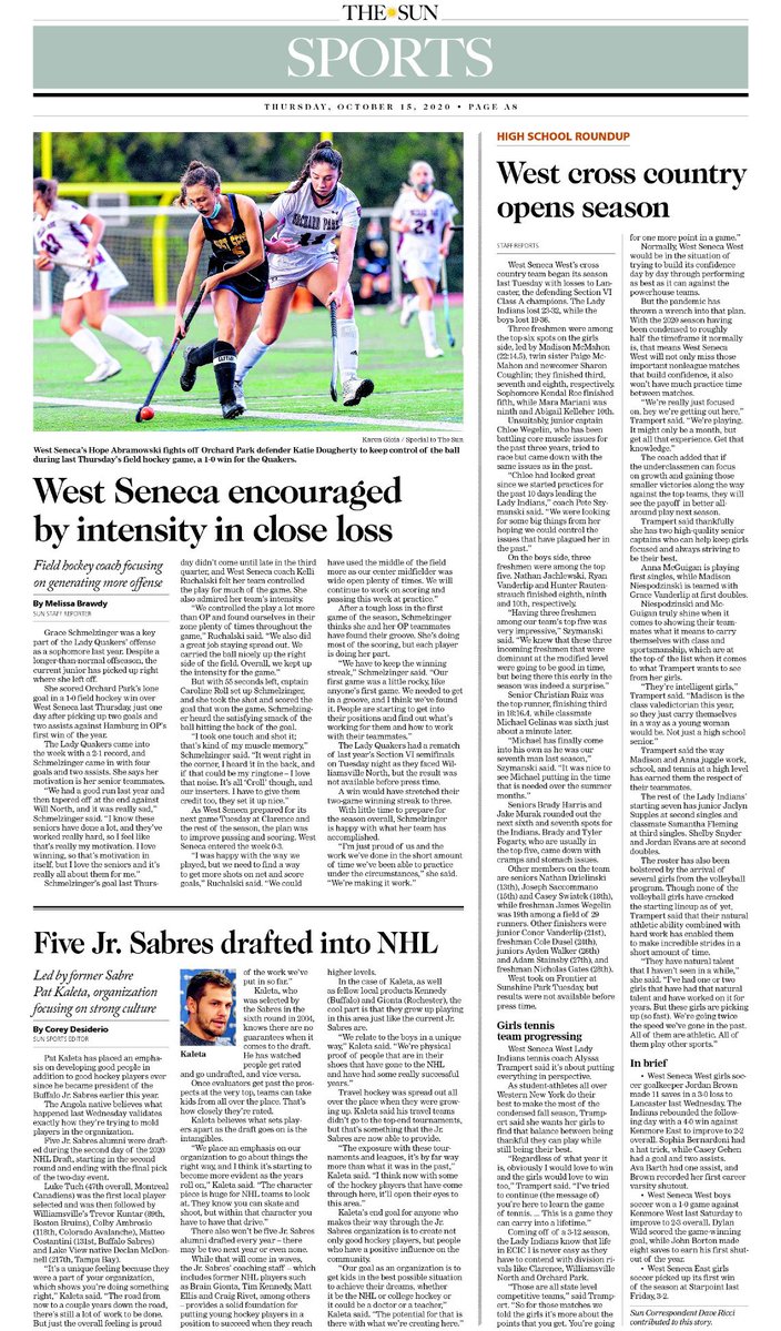 Corey Desiderio (@cpdesi1) on Twitter photo Sun sports covers this week #preptalklive
<a href="/Hamburg_Soccer/">Hamburg Boys Soccer ⚽️</a> <a href="/HamburgGVSoccer/">HamburgGVsoccer</a> <a href="/BuffaloJrSabres/">Buffalo Jr. Sabres</a> <a href="/patrick_kaleta/">Patrick Kaleta</a> <a href="/tnyhart/">T Nyhart</a> <a href="/SMH_WSoccer/">St Mary’s HS W Soccer</a> <a href="/SMHAthletics/">SMHAthletics</a> @LancAthletics <a href="/LHSVarBaseball/">Lancaster Baseball</a> <a href="/NLLBandits/">Buffalo Bandits</a> <a href="/CarterStef/">Carter Stefaniak</a> <a href="/GriffsMLax/">Canisius Lacrosse</a> <a href="/op_athletics/">OP Athletics</a> <a href="/OPBoosterClub/">OP Booster Club</a> <a href="/wswruns/">WSW XC/Track & Field</a> @wswestsoccer @wswwomenssoccer Sun sports covers this week #preptalklive
<a href="/Hamburg_Soccer/">Hamburg Boys Soccer ⚽️</a> <a href="/HamburgGVSoccer/">HamburgGVsoccer</a> <a href="/BuffaloJrSabres/">Buffalo Jr. Sabres</a> <a href="/patrick_kaleta/">Patrick Kaleta</a> <a href="/tnyhart/">T Nyhart</a> <a href="/SMH_WSoccer/">St Mary’s HS W Soccer</a> <a href="/SMHAthletics/">SMHAthletics</a> @LancAthletics <a href="/LHSVarBaseball/">Lancaster Baseball</a> <a href="/NLLBandits/">Buffalo Bandits</a> <a href="/CarterStef/">Carter Stefaniak</a> <a href="/GriffsMLax/">Canisius Lacrosse</a> <a href="/op_athletics/">OP Athletics</a> <a href="/OPBoosterClub/">OP Booster Club</a> <a href="/wswruns/">WSW XC/Track & Field</a> @wswestsoccer @wswwomenssoccer