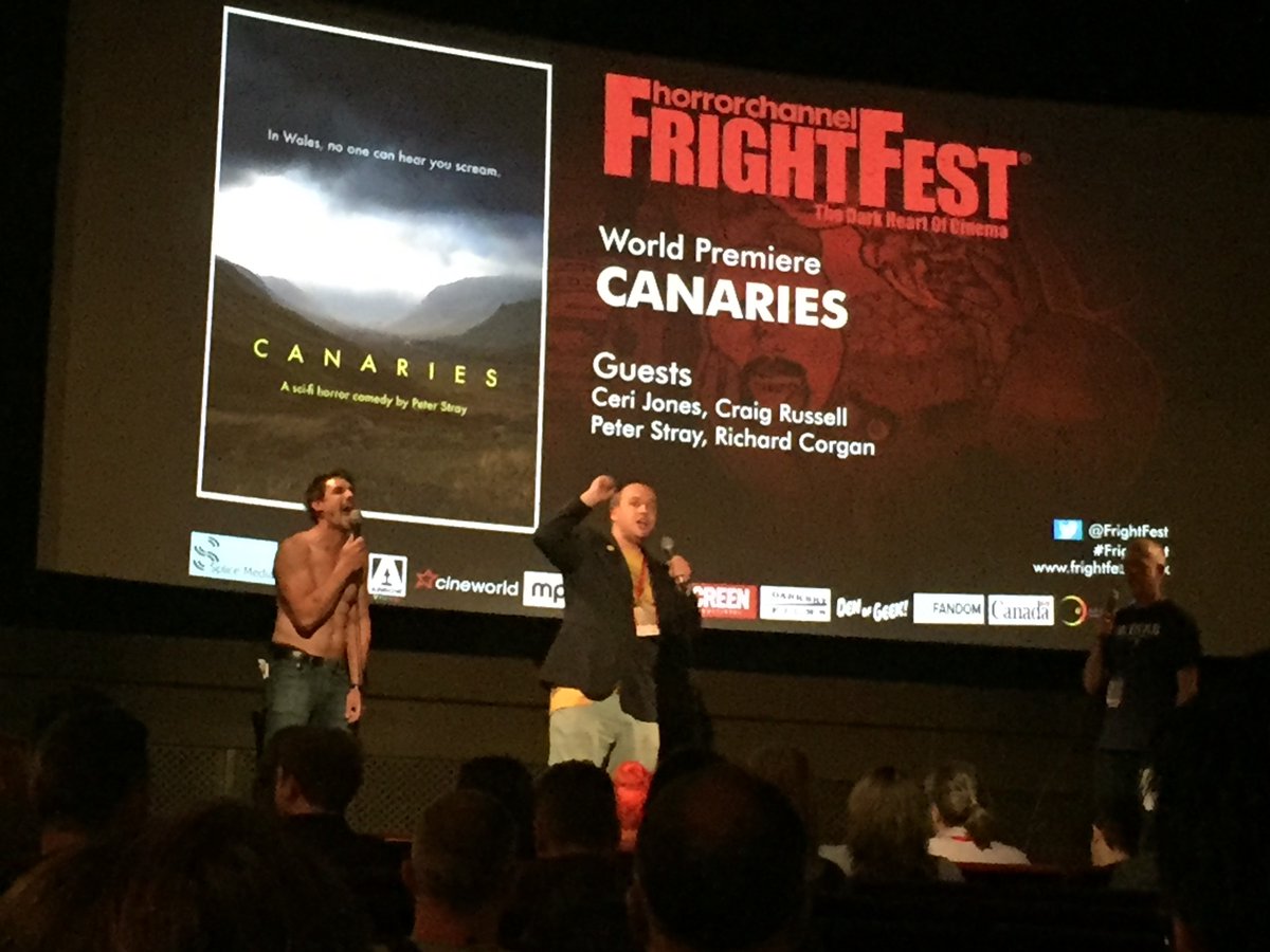 No 17! And it the best thing to come out of Wales since, well, the last good thing to come out of Wales. It is CANARIES (2017), my film of Frightfest 2017. @canariesmovie