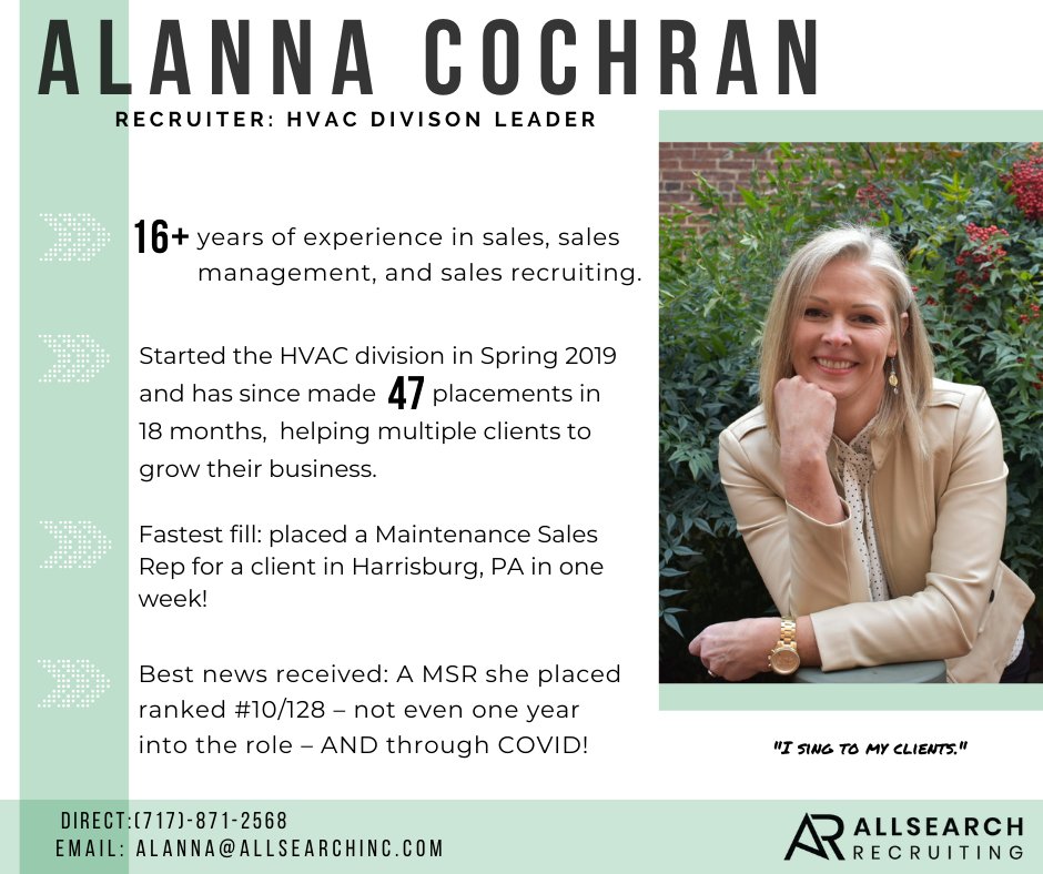 AllSearch1's tweet photo. Tired of unqualified resumes? Ready to hire that "home run candidate" who always knocks it out of the park?
AllSearch Recruiting is an extension of your HR Team, stacking your internal team with dedicated "players."
Let us know how we can help.
#HVAC #recruiting #allsearch https://t.co/CcD7K21bVk
