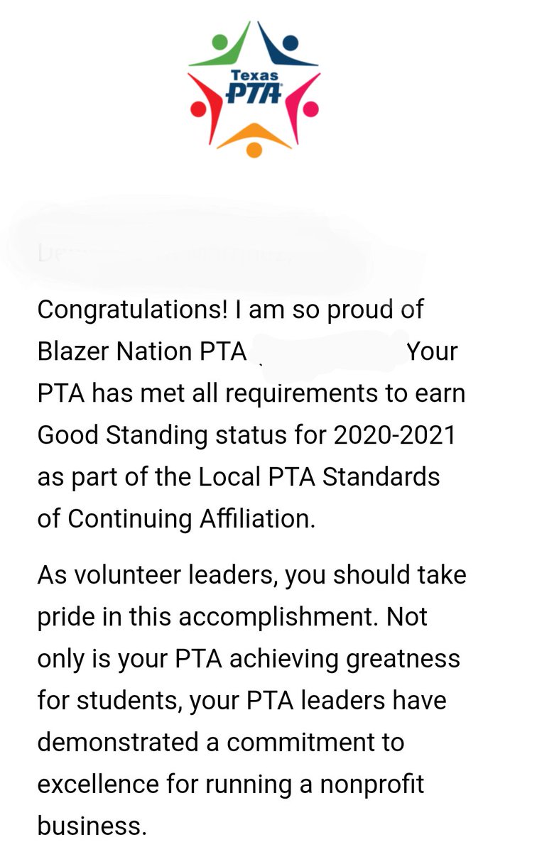 BLAZER NATION PTSA tweet media